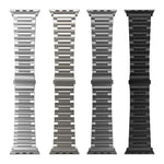 I-förmiges Titan-Armband, für Apple Watch SE 2023 (44 mm), Apple Watch Ultra 2 (49 mm), Apple Watch Series 9 (45 mm), Apple Watch Ultra (49 mm), Apple Watch Series 8 (45 mm), Apple Watch SE 2022 (44 mm), Apple Watch Series 7 (45 mm)