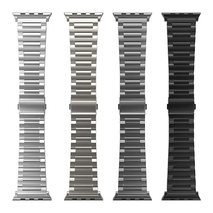 I-förmiges Titan-Armband, für Apple Watch SE 2023 (44 mm), Apple Watch Ultra 2 (49 mm), Apple Watch Series 9 (45 mm), Apple Watch Ultra (49 mm), Apple Watch Series 8 (45 mm), Apple Watch SE 2022 (44 mm), Apple Watch Series 7 (45 mm)