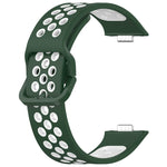 Two Color Silicone Sports Watch Band, For Huawei Watch Fit 3