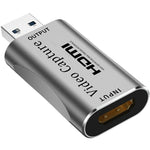 C30 für Live-Gaming-Streaming: Aluminiumlegierung, USB-Stecker auf HDMI-Buchse, HD-Video-Capture-Card, C30