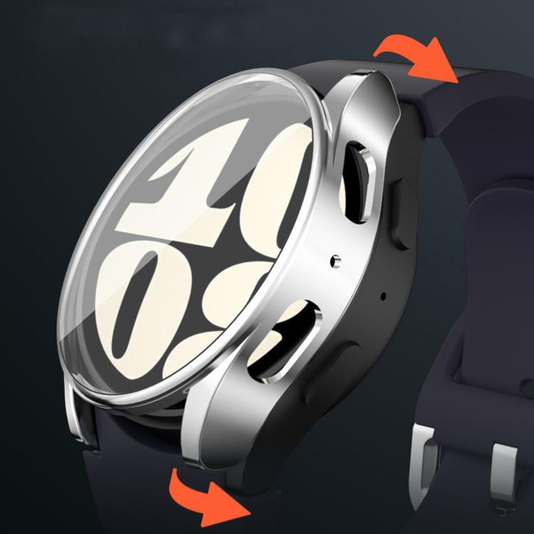 Vollschutz TPU elektroplattierte Uhren-Schutzhülle, für Samsung Galaxy Watch 7 44mm, für Samsung Galaxy Watch 7 40mm, für Samsung Galaxy Watch Ultra 47mm / Ultra 2025
