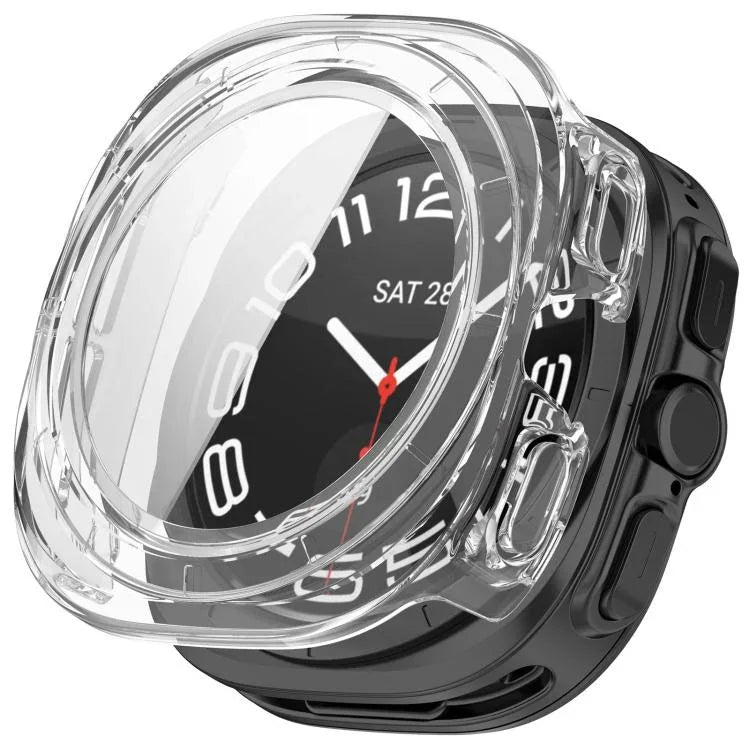 Tempered Film Integrated Waterproof PC Watch Protective Cover, For Samsung Galaxy Watch Ultra 47mm / Ultra 2025, For Samsung Galaxy Watch 7 44mm, For Samsung Galaxy Watch 7 40mm