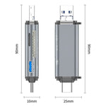 ADS-306 U-Disk Datenübertragungsadapter USB / 8 Pin / Type-C Stecker SD TF Kartenleser, ADS-306