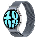 Milan-Armband aus Edelstahl mit Magnetverschluss und Schnellverschluss, passend für Samsung Galaxy Watch FE 40 mm und Samsung Galaxy Watch 7 40/44 mm