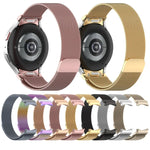 Milan-Armband aus Edelstahl mit Magnetverschluss und Schnellverschluss, passend für Samsung Galaxy Watch FE 40 mm und Samsung Galaxy Watch 7 40/44 mm