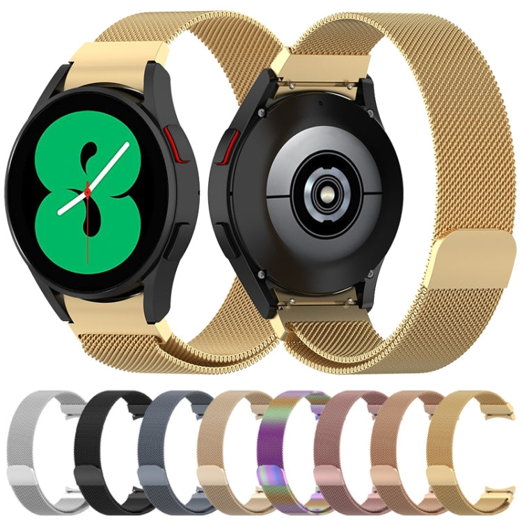 Milanese Magnetisches Edelstahlarmband, Für Samsung Galaxy Watch Ultra 47mm / Ultra 2025, Für Samsung Galaxy Watch FE 40mm, Für Samsung Galaxy Watch 7 40 / 44mm