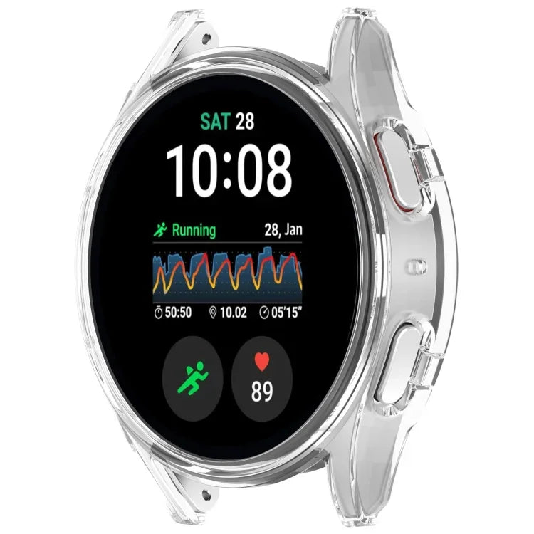 Half Pack Hollow PC Watch Protective Case, For Sansung Galaxy Watch 7 44mm, For Sansung Galaxy Watch 7 40mm
