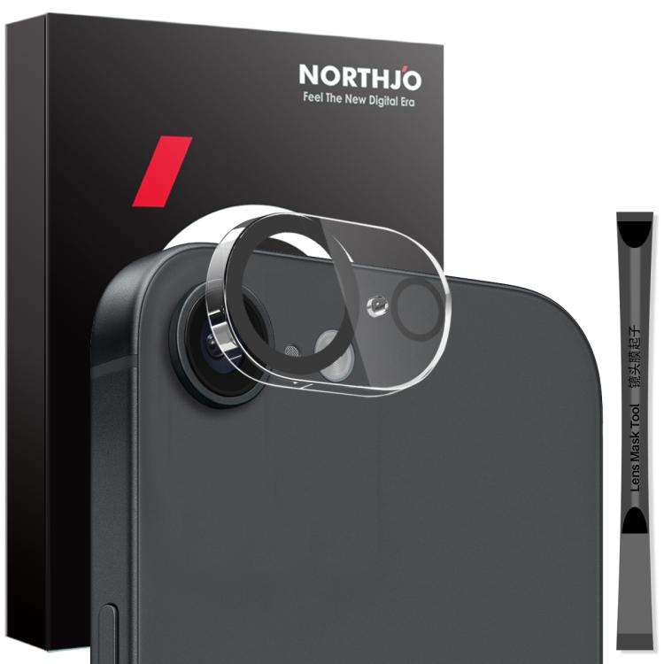 NORTHJO Kameraschutzfolie 3D Nachtaufnahme Hartglasfolie, für iPhone 17e / 16e, für iPhone 17 Pro Max, für iPhone 17 Pro, für iPhone 17, für iPhone Air, für iPhone 16 Pro / 16 Pro Max, für iPhone 16 / 16 Plus, für iPhone 15 Pro / 15 Pro Max     ...
