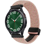 20mm Magnetische Schnalle geflochtenes Uhrenarmband, für Samsung Galaxy Watch FE 40mm, für Samsung Galaxy Watch 6 Classic