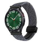 20mm Magnetische Schnalle geflochtenes Uhrenarmband, für Samsung Galaxy Watch FE 40mm, für Samsung Galaxy Watch 6 Classic