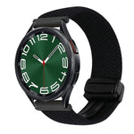 20mm Magnetische Schnalle geflochtenes Uhrenarmband, für Samsung Galaxy Watch FE 40mm, für Samsung Galaxy Watch 6 Classic