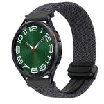 20mm Magnetische Schnalle geflochtenes Uhrenarmband, für Samsung Galaxy Watch FE 40mm, für Samsung Galaxy Watch 6 Classic