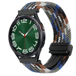 20mm Magnetische Schnalle geflochtenes Uhrenarmband, für Samsung Galaxy Watch FE 40mm, für Samsung Galaxy Watch 6 Classic
