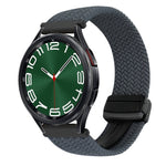 20mm Magnetische Schnalle geflochtenes Uhrenarmband, für Samsung Galaxy Watch FE 40mm, für Samsung Galaxy Watch 6 Classic
