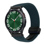20mm Magnetische Schnalle geflochtenes Uhrenarmband, für Samsung Galaxy Watch FE 40mm, für Samsung Galaxy Watch 6 Classic