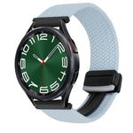 20mm Magnetische Schnalle geflochtenes Uhrenarmband, für Samsung Galaxy Watch FE 40mm, für Samsung Galaxy Watch 6 Classic