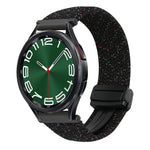 20mm Magnetische Schnalle geflochtenes Uhrenarmband, für Samsung Galaxy Watch FE 40mm, für Samsung Galaxy Watch 6 Classic