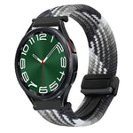 20mm Magnetische Schnalle geflochtenes Uhrenarmband, für Samsung Galaxy Watch FE 40mm, für Samsung Galaxy Watch 6 Classic