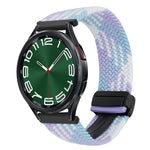 20mm Magnetische Schnalle geflochtenes Uhrenarmband, für Samsung Galaxy Watch FE 40mm, für Samsung Galaxy Watch 6 Classic