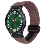 20mm Magnetische Schnalle geflochtenes Uhrenarmband, für Samsung Galaxy Watch FE 40mm, für Samsung Galaxy Watch 6 Classic