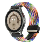 20mm Magnetverschluss Geflochtenes Uhrenarmband, Für Samsung Galaxy Watch 5 Pro, Für Samsung Gear Sport