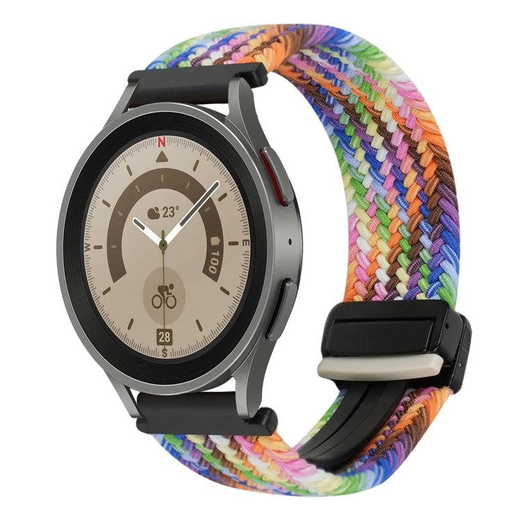 20mm Magnetverschluss Geflochtenes Uhrenarmband, Für Samsung Galaxy Watch 5 Pro, Für Samsung Gear Sport