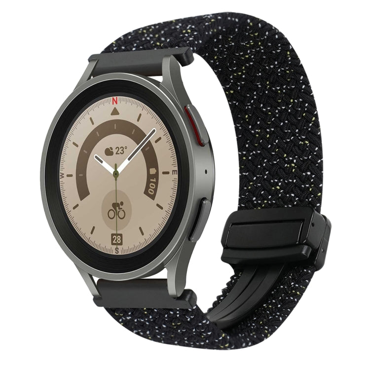 20mm Magnetverschluss Geflochtenes Uhrenarmband, Für Samsung Galaxy Watch 5 Pro, Für Samsung Gear Sport