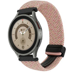 20mm Magnetverschluss Geflochtenes Uhrenarmband, Für Samsung Galaxy Watch 5 Pro, Für Samsung Gear Sport