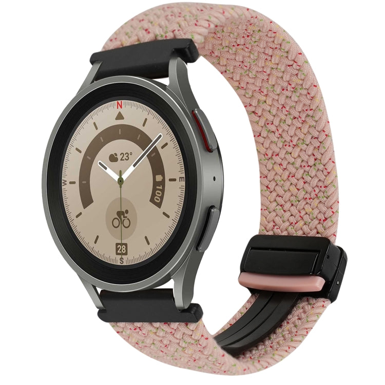 20mm Magnetverschluss Geflochtenes Uhrenarmband, Für Samsung Galaxy Watch 5 Pro, Für Samsung Gear Sport