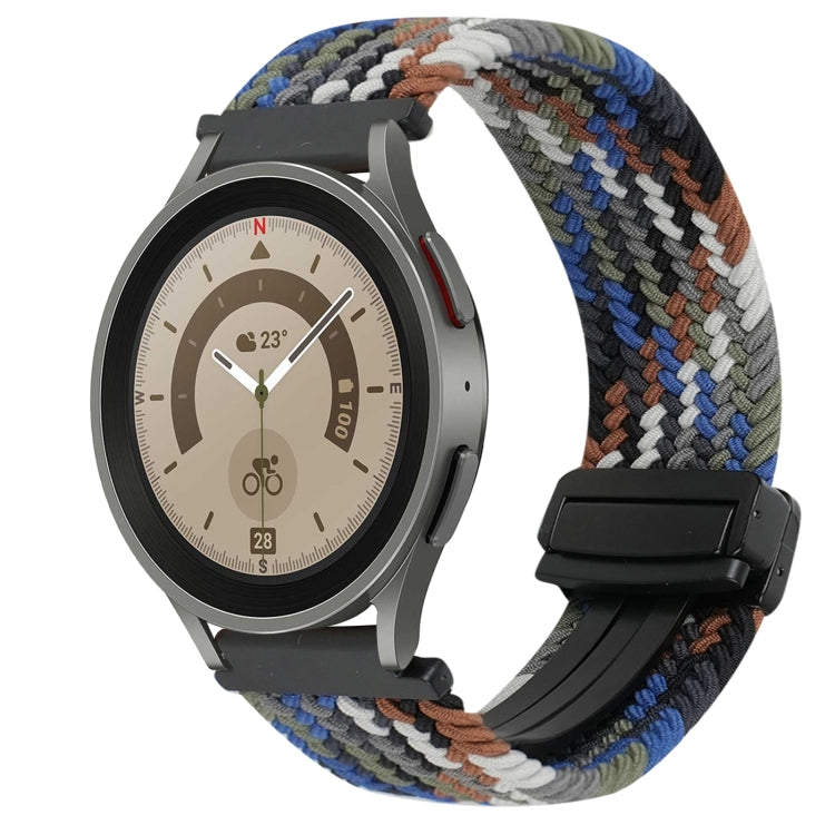 20mm Magnetverschluss Geflochtenes Uhrenarmband, Für Samsung Galaxy Watch 5 Pro, Für Samsung Gear Sport