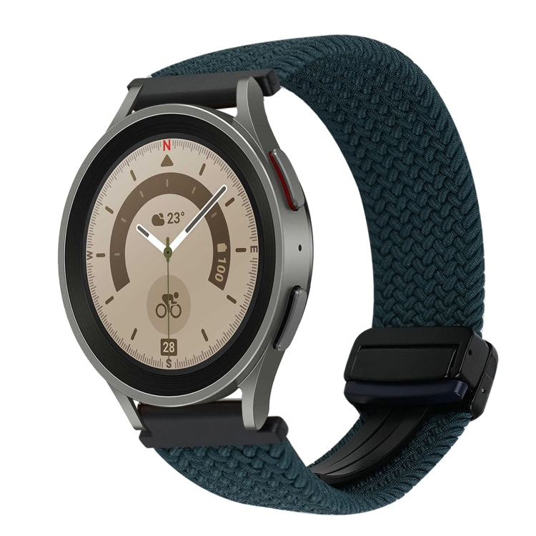 20mm Magnetverschluss Geflochtenes Uhrenarmband, Für Samsung Galaxy Watch 5 Pro, Für Samsung Gear Sport