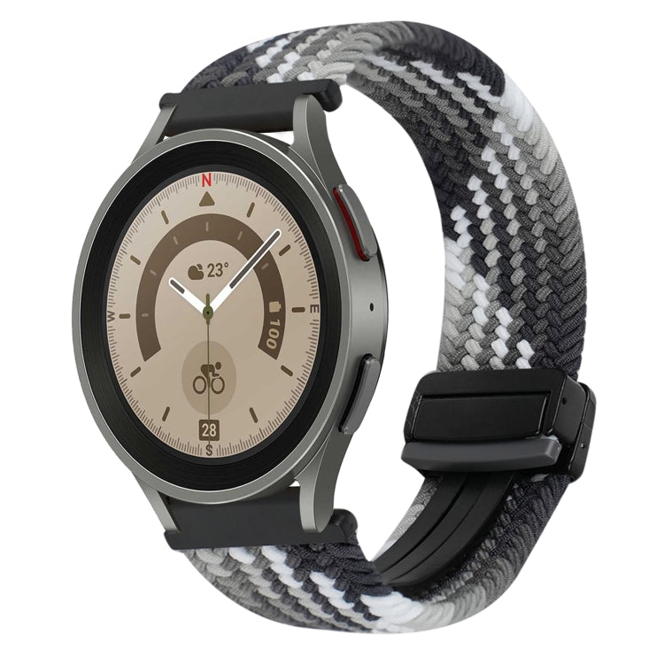 20mm Magnetverschluss Geflochtenes Uhrenarmband, Für Samsung Galaxy Watch 5 Pro, Für Samsung Gear Sport