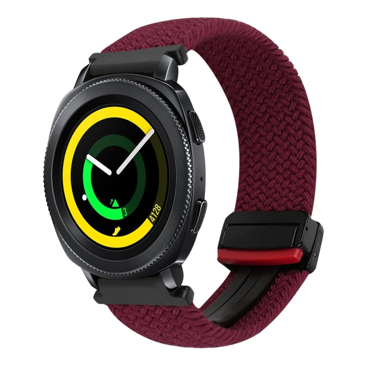 20mm Magnetverschluss Geflochtenes Uhrenarmband, Für Samsung Galaxy Watch 5 Pro, Für Samsung Gear Sport