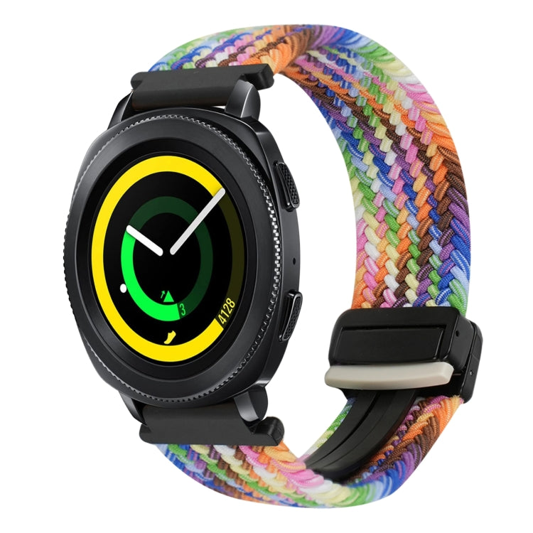 20mm Magnetverschluss Geflochtenes Uhrenarmband, Für Samsung Galaxy Watch 5 Pro, Für Samsung Gear Sport
