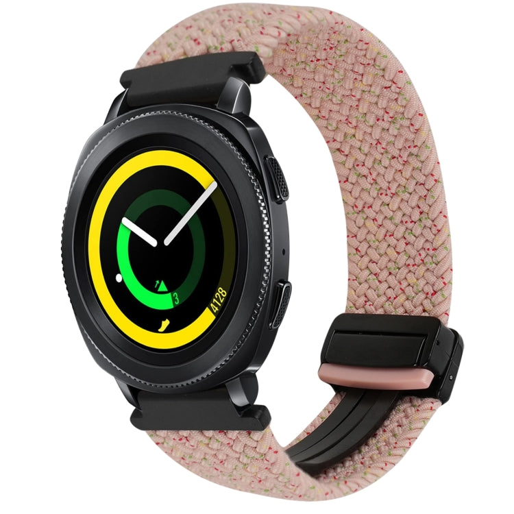 20mm Magnetverschluss Geflochtenes Uhrenarmband, Für Samsung Galaxy Watch 5 Pro, Für Samsung Gear Sport