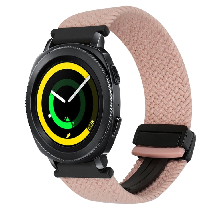 20mm Magnetverschluss Geflochtenes Uhrenarmband, Für Samsung Galaxy Watch 5 Pro, Für Samsung Gear Sport