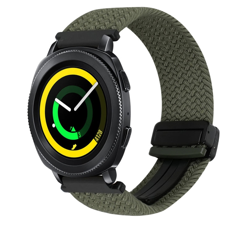 20mm Magnetverschluss Geflochtenes Uhrenarmband, Für Samsung Galaxy Watch 5 Pro, Für Samsung Gear Sport
