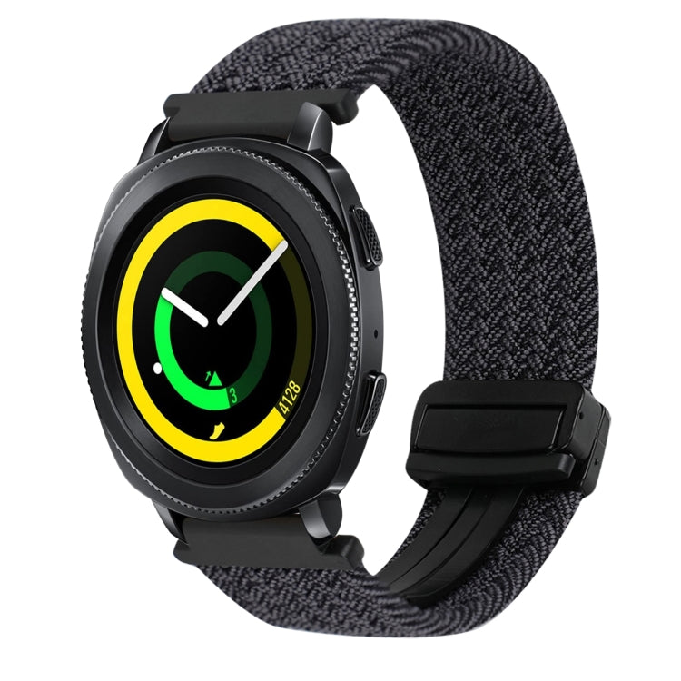 20mm Magnetverschluss Geflochtenes Uhrenarmband, Für Samsung Galaxy Watch 5 Pro, Für Samsung Gear Sport