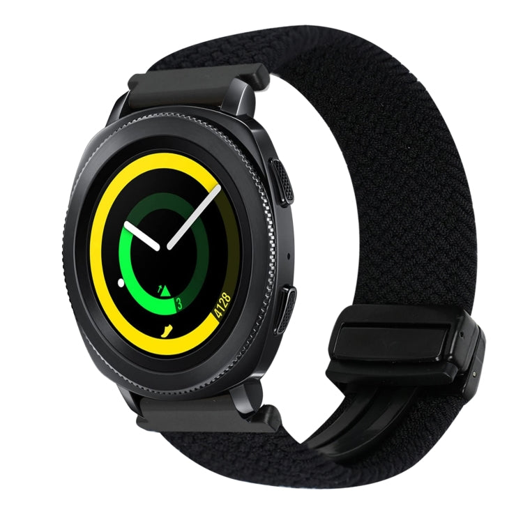 20mm Magnetverschluss Geflochtenes Uhrenarmband, Für Samsung Galaxy Watch 5 Pro, Für Samsung Gear Sport