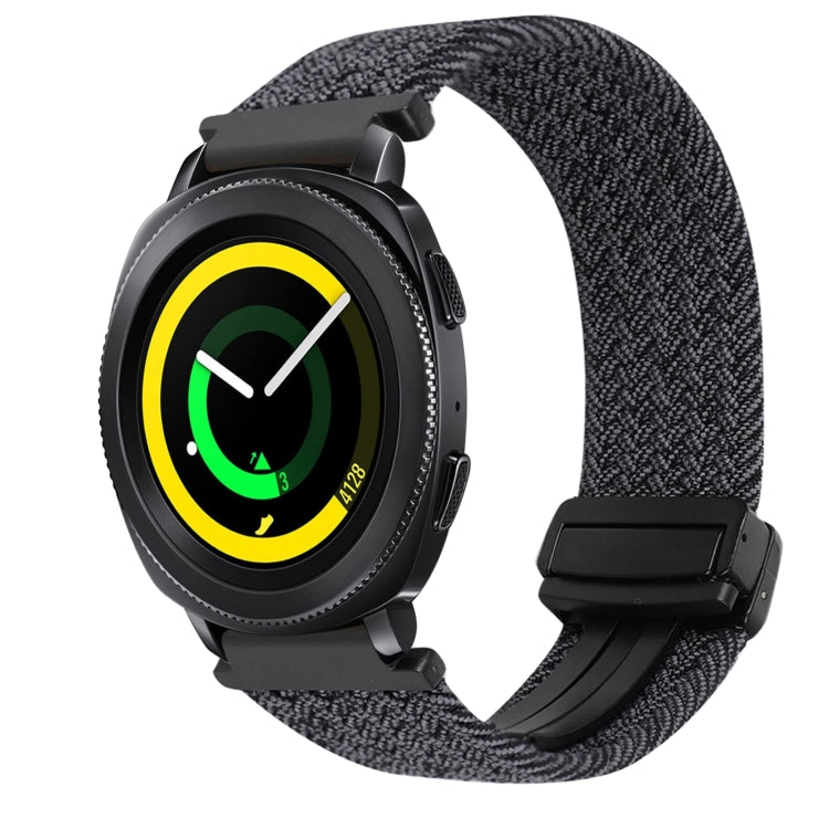 20mm Magnetverschluss Geflochtenes Uhrenarmband, Für Samsung Galaxy Watch 5 Pro, Für Samsung Gear Sport