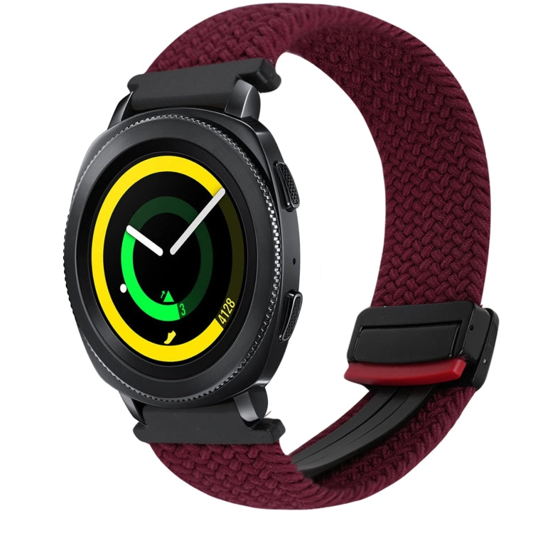 20mm Magnetverschluss Geflochtenes Uhrenarmband, Für Samsung Galaxy Watch 5 Pro, Für Samsung Gear Sport
