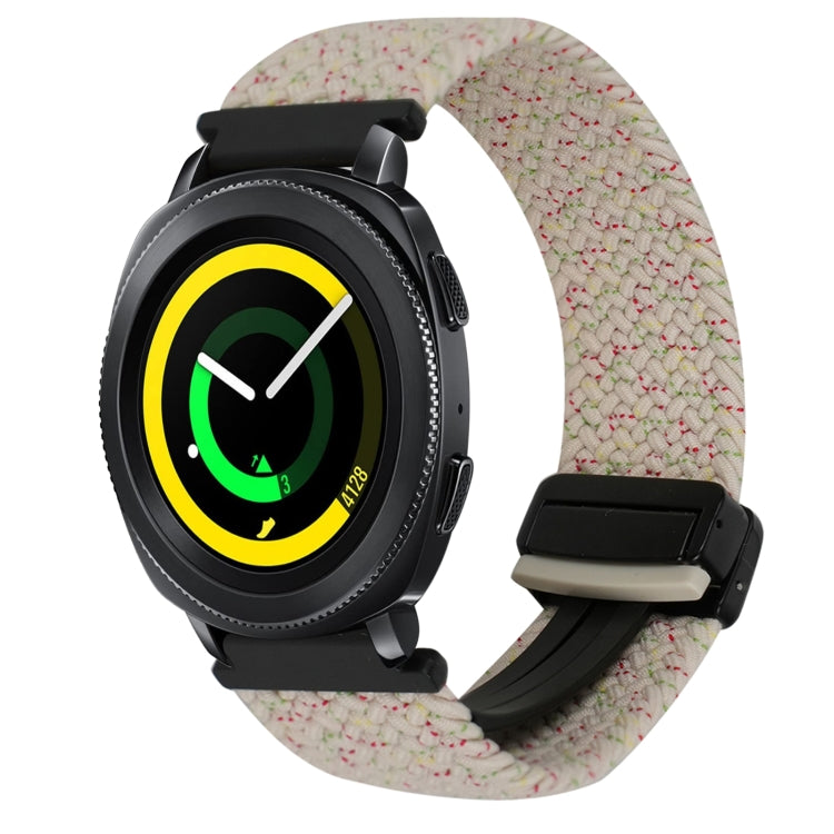 20mm Magnetverschluss Geflochtenes Uhrenarmband, Für Samsung Galaxy Watch 5 Pro, Für Samsung Gear Sport