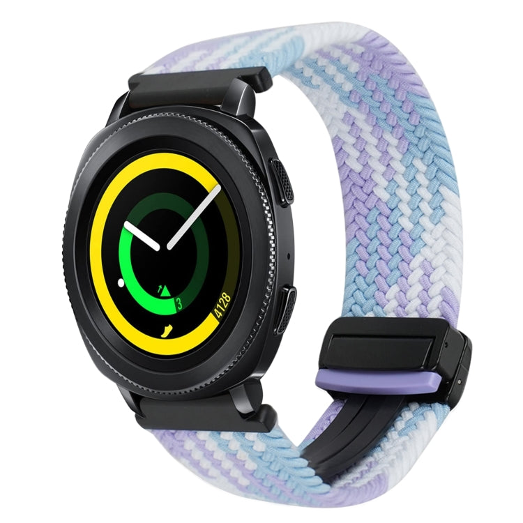 20mm Magnetverschluss Geflochtenes Uhrenarmband, Für Samsung Galaxy Watch 5 Pro, Für Samsung Gear Sport