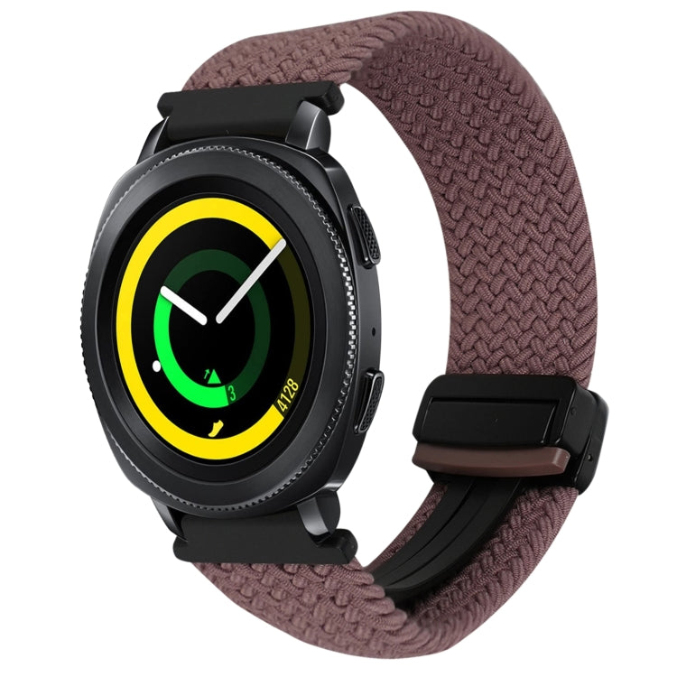 20mm Magnetverschluss Geflochtenes Uhrenarmband, Für Samsung Galaxy Watch 5 Pro, Für Samsung Gear Sport