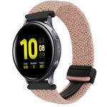 20mm Magnetische Schnallen-Geflechsuhrarmband, für Samsung Galaxy Watch Active 2, für Samsung Galaxy Watch 3 41mm
