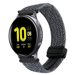 20mm Magnetische Schnallen-Geflechsuhrarmband, für Samsung Galaxy Watch Active 2, für Samsung Galaxy Watch 3 41mm