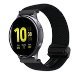 20mm Magnetische Schnallen-Geflechsuhrarmband, für Samsung Galaxy Watch Active 2, für Samsung Galaxy Watch 3 41mm