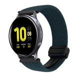 20mm Magnetische Schnallen-Geflechsuhrarmband, für Samsung Galaxy Watch Active 2, für Samsung Galaxy Watch 3 41mm