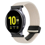 20mm Magnetische Schnallen-Geflechsuhrarmband, für Samsung Galaxy Watch Active 2, für Samsung Galaxy Watch 3 41mm