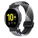 20mm Magnetische Schnallen-Geflechsuhrarmband, für Samsung Galaxy Watch Active 2, für Samsung Galaxy Watch 3 41mm